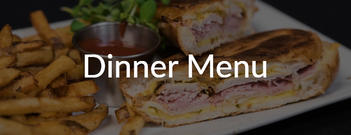 Dinner Menu button